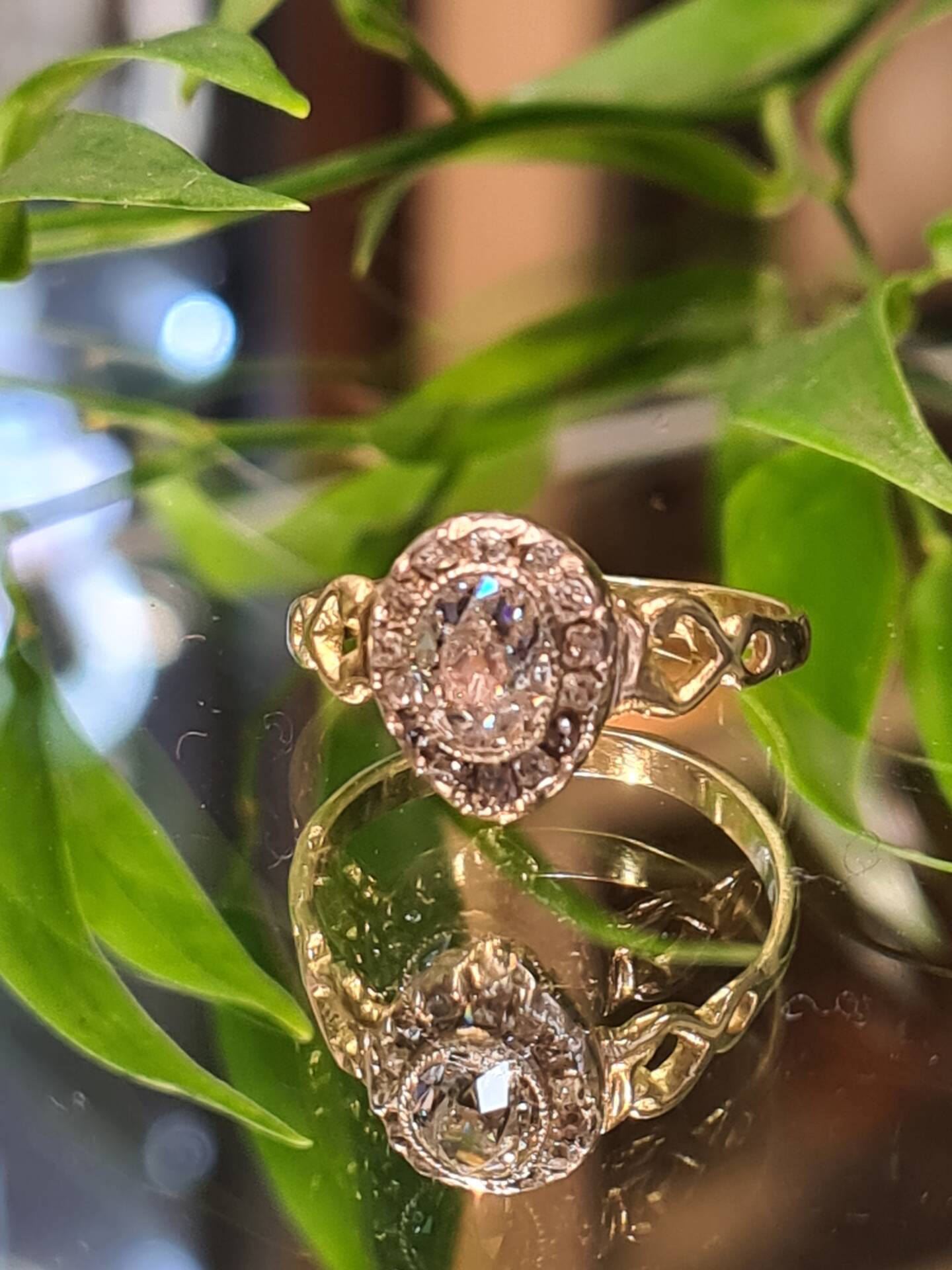 Unusual and rare gold and silver Georgian diamond ring – Delphi Antiques  (Dublin)