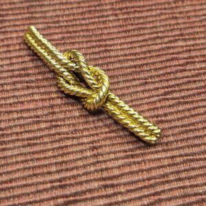 AVT8929 Herculean knot brooch, Rollang Fils & Cie for Hermes